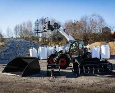 Bobcat Waste Expert telescopic handler