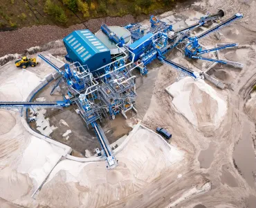 Fife Silica Sands’ new CDE silica sand washing plant at Burrowine Moor Quarry