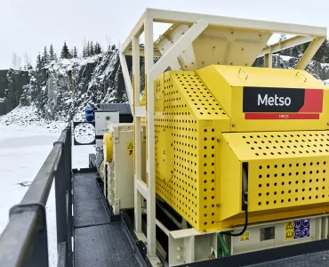 The Metso HRC 8 for Aggregates