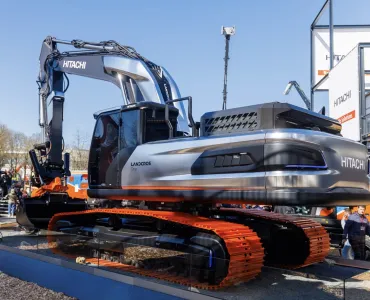 The LANDCROS One excavator concept from Hitachi