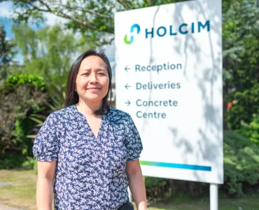 Anh Nguyen, specification manager at Holcim UK
