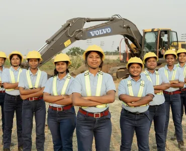 Volvo CE's Iron Women programme is helping to address industry gender disparity