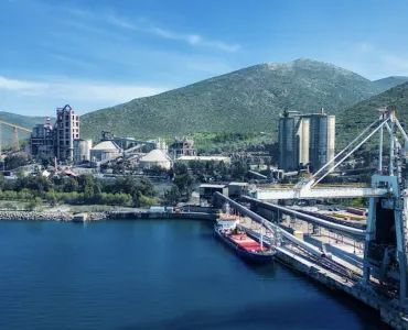 Holcim’s Milaki cement plant in Greece 