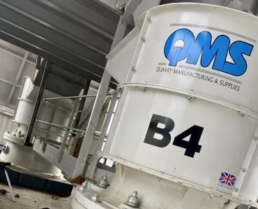 FP McCann’s two new QMS B4 cone crushers during installation
