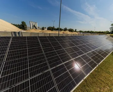 Cemex’s first photovoltaic farm in Poland was built four years ago at the ready-mixed concrete plant in Pruszków