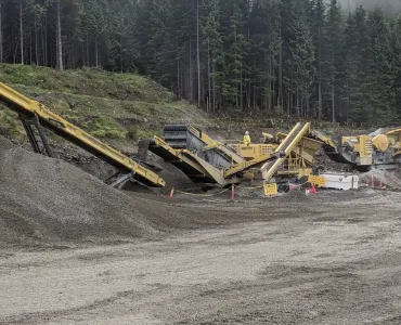 The CCI acquisition includes a recycled aggregates yard in Calgary and a contract crushing business with four mobile plants