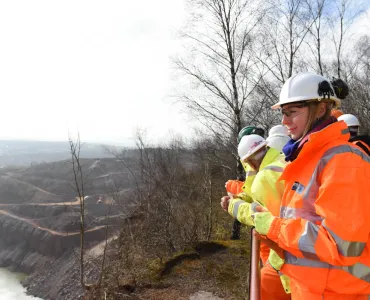 Taffs Well Quarry study tour