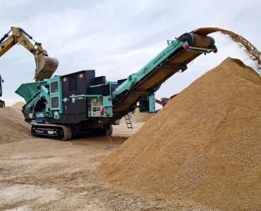 The latest generation TwisterTrac VS350E from Pilot Crushtec offers major productivity gains and environmental benefits