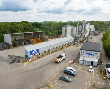 Breedon Group’s Longwater asphalt plant, near Norwich