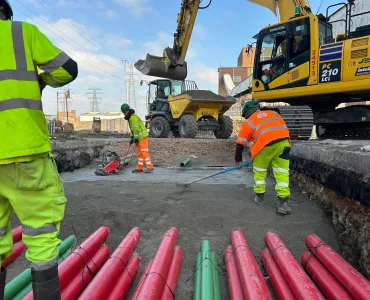 The PowerSand range is used in the installation and backfilling of underground power cables