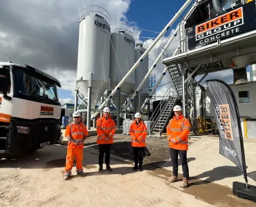 Biker Group have opened a new concrete plant in Stockton-on-Tees 