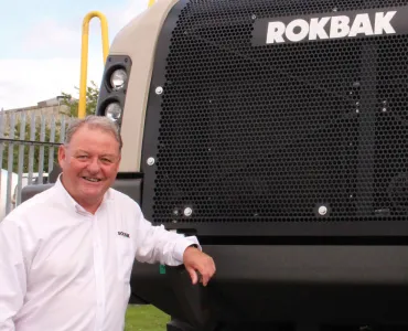 Rokbak aftermarket training manager Tommy Moore