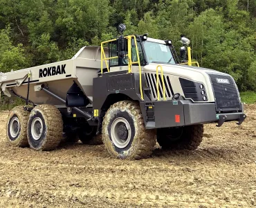 A Rokbak RA30 articulated hauler will be present during the Lyon stage of Le Dig Tour 2025