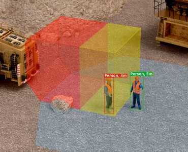 SICK’s Visionary AI-Assist can detect multiple people in a scene to remove dangerous blind spots