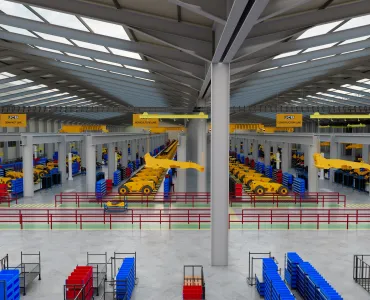 A view of JCB’s World HQ which is undergoing £100 million investment