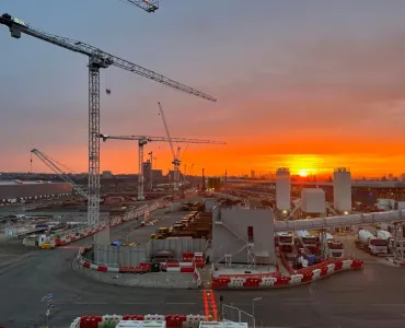 An additional 30,000m³ of RMX concrete is scheduled for delivery to Old Oak Common railway station in west London
