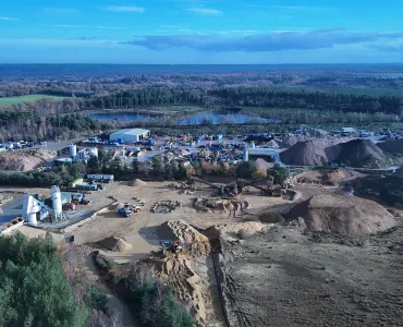 Collard Group now own and operate a 40-acre quarry in Eversley, Hampshire