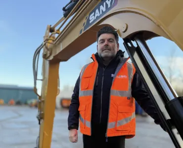 Darren Moss, Global Machinery Solutions’ new sales manager for Lincolnshire