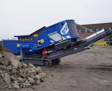 Eggersmann Impaktor 250 mobile crusher 