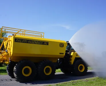 Philippi-Hagenbuch’s HiVol Water Tank in operation 
