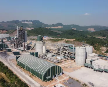 Tan Thang cement plant in Vietnam