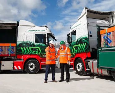 Aggregate Industries and Eddie Stobart