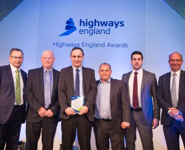 Aggregate Industries win Highways England Chairman’s Award for Excellence in Safety