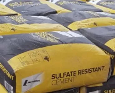 Lafarge packed cement