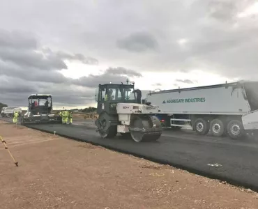 Surfacing work on the A14