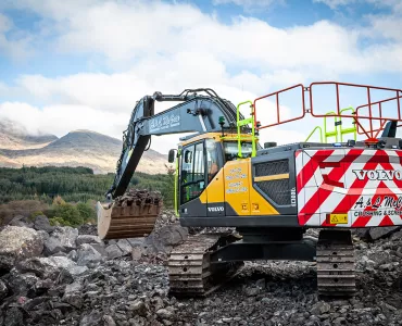 Volvo EC300E excavator