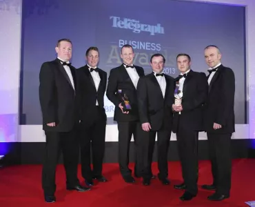 Anaconda receive top business award