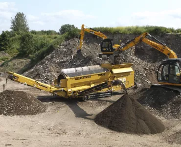 Anaconda TD516 trommel screen