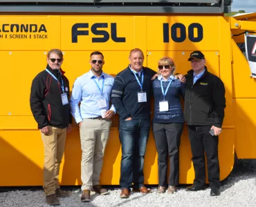 Anaconda staff at Hillhead 2016