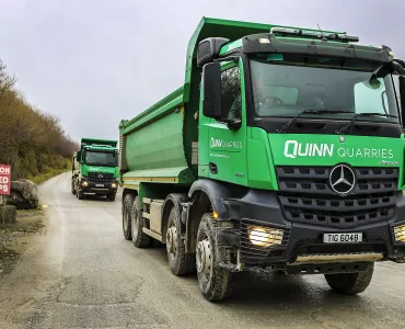 Arocs 4148 tipper truck