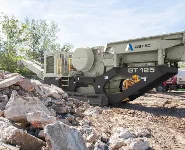 Astec GT125 jaw crusher