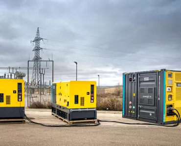 Atlas Copco ZenergieZe Energy Storage System hybrid power solution