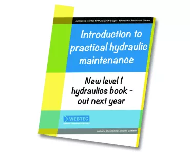 Hydraulic maintenance book