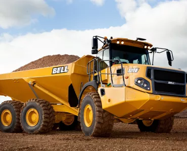 Bell B30E dumptruck