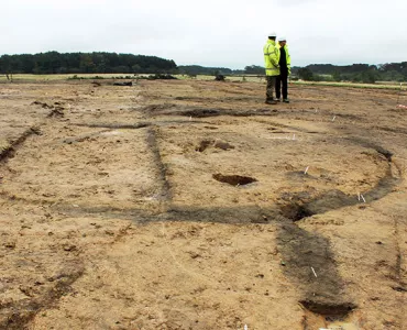Brenkley Lane archaeological excavation