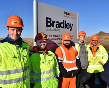 Banks Mining apprentices