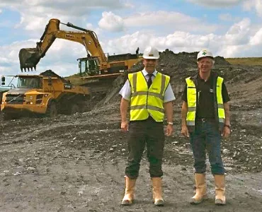 Ponesk surface mine restoration