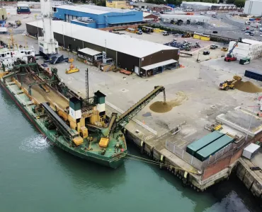 Britannia Beaver at Portsmouth Porrt