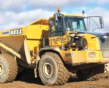 Bell B40D dumptruck