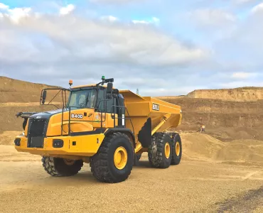 Bell B40D dumptruck