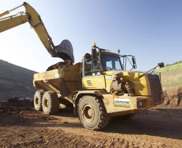 Bell articulated dumptruck