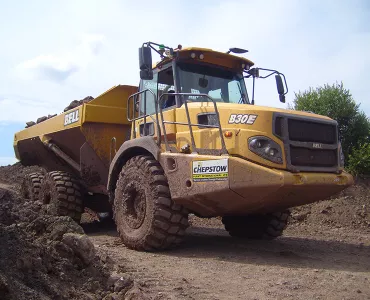 Bell B30E dumptruck