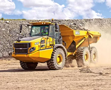 Bell B30E articulated dumptruck