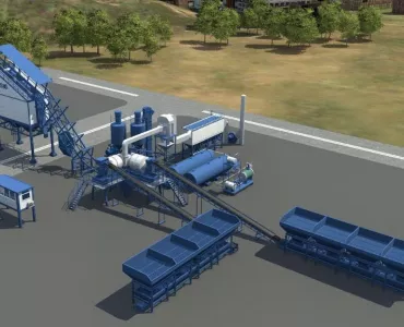 Berkshire Engineering asphalt plant