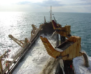 Marine aggregate dredger