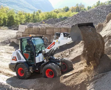 Bobcat L85 compact wheel loader